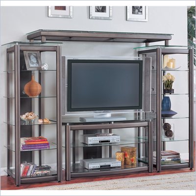 Coaster Wall Unit Metal Entertainment Center