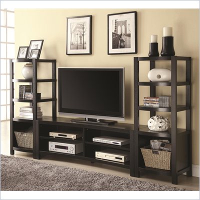 Coaster Curved Front Entertainment Center