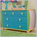 Powell Furniture Sunday Funnies Multicolor Double Dresser