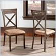Powell Furniture Parsley Antique Pewter Dining Side Chair