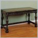 Powell Furniture 388-238 Masterpiece Antique Nutmeg Brown with Gold Traditional Desk