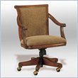 Powell Furniture Brandon Cherry Swivel Arm Chair