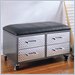 Powell Monster Bedroom® 4-Drawer Mobile Storage Bench