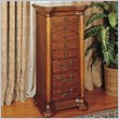 Powell Furniture Wilmington Cherry Burl Jewelry Armoire