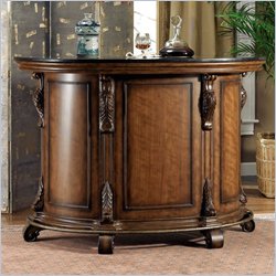 Powell Furniture Bourbon Street Yorktown Cherry Home Bar