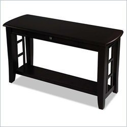Klaussner Furniture Manhattan Sofa Table in Cherry
