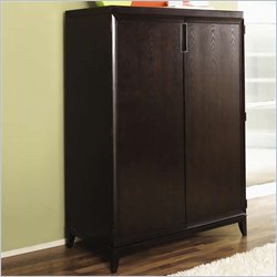 Klaussner Furniture Nikka TV Armoire in Rich Cherry Finish