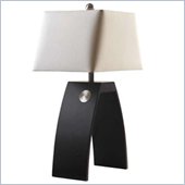 Klaussner Furniture Complements Wood Bowed A Lamp
