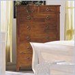 ADD TO YOUR SET: Klaussner Furniture Urban Craftsmen 7 Drawer Chest in Amber Finish