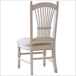Klaussner Furniture Treasures White Dining Room Chair Without Arms