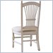 Klaussner Furniture Treasures White Dining Room Chair Without Arms