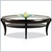 Klaussner Furniture Bandero Wood Coffee Table in Merlot