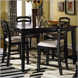 Klaussner Furniture Ashton 5 Piece Counter Height Dining Table Set