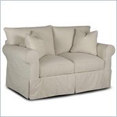 Klaussner Furniture Jenny Slipcover Love Seat