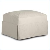 Klaussner Furniture Jenny Slipcover Ottoman