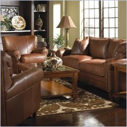 Klaussner Furniture Biltmore 4 Piece Living Room Sofa Set