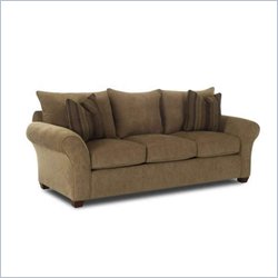 Klaussner Furniture Fletcher Beige Upholstered Sofa