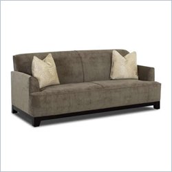Klaussner Furniture Guideline Gray Upholstered Sofa