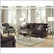 Klaussner Furniture Jeeves Brown Upholstered Loveseat
