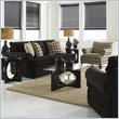 ADD TO YOUR SET: Klaussner Furniture Master Black Upholstered Ottoman
