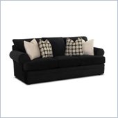 Klaussner Furniture Master Royale Regular Black Upholstered Sleeper