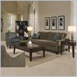 Klaussner Furniture Proximity Grey Upholstered Loveseat