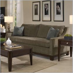 Klaussner Furniture Proximity Gray Upholstered Sofa