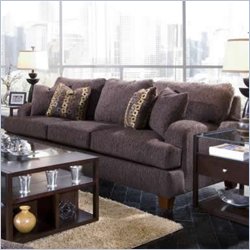 Klaussner Furniture Tahoe Brown Patterned Sofa