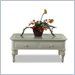 Klaussner Furniture Hampton Bay White Wood Cocktail Table