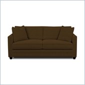 Klaussner Tilly Queen Sleeper in Microsuede Chocolate