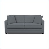 Klaussner Tilly Queen Sleeper in Microsuede Charcoal