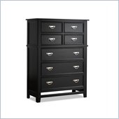 Klaussner Ashton Drawer Chest in Black