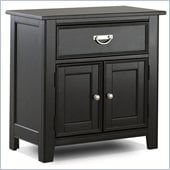 Klaussner Ashton Night Stand in Black