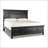 Klaussner Ashton Bed in Distressed Black