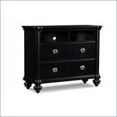 Klaussner Danbury Media Chest in Black