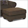 ADD TO YOUR SET: Klaussner Furniture Jonas Ottoman in Wooten Java