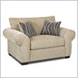 ADD TO YOUR SET: Klaussner Furniture Tiburon Chair in Buster Putty