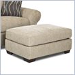 ADD TO YOUR SET: Klaussner Furniture Tiburon Ottoman in Buster Putty