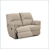 Klaussner Furniture Fairweather Reclining Loveseat in Beige