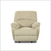 Klaussner Furniture Fairweather Reclining Rocking Chair in Beige