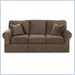 ADD TO YOUR SET: Klaussner Furniture Woodwin Sofa in Chocolate
