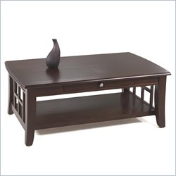 Klaussner Furniture Manhattan Cherry Coffee Table