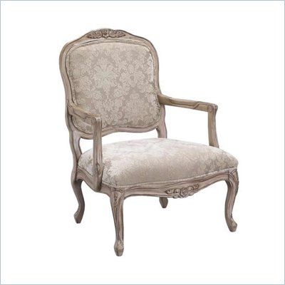 Klaussner Furniture Lancaster Occasional Chair in Brown 