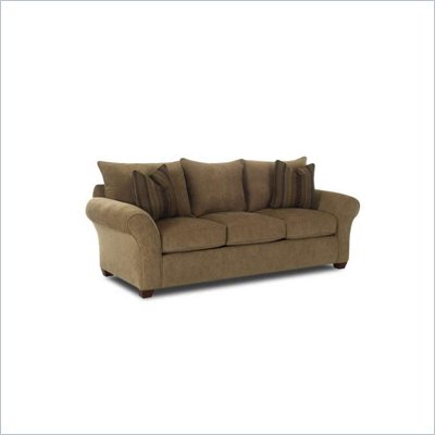 Klaussner Furniture Fletcher Dreamquest Queen Beige Upholstered Sleeper