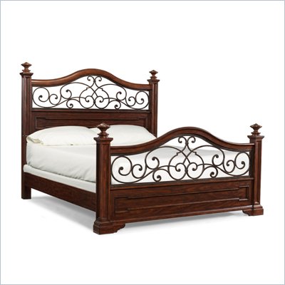Klaussner San Marcos Bed in Cherry