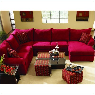 Klaussner Furniture Fletcher 3 Piece Sectional Set