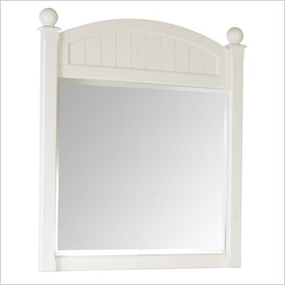 Klaussner Furniture Treasures White Large Mirror