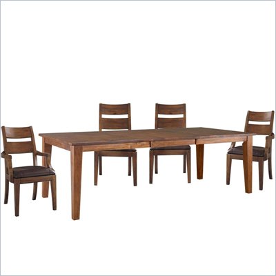 Klaussner Furniture Urban Craftsman 7 Piece Rectangular Dining Table Set