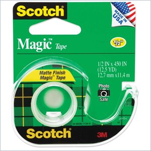 Scotch Magic Tape with Handheld Dispenser
