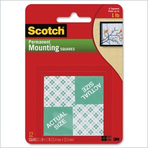Scotch Double Coated Foam Squares